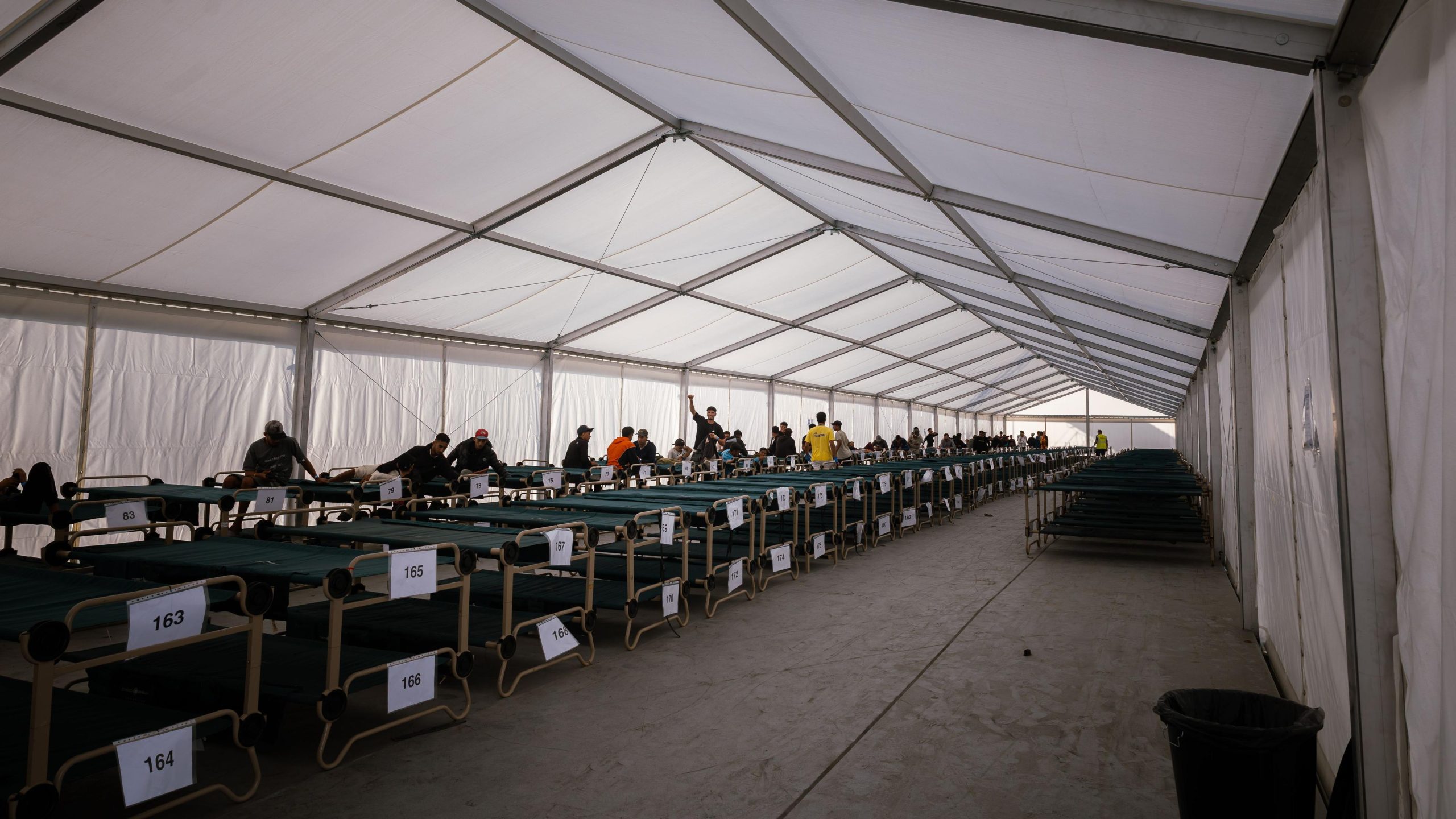 campamento de migrantes Ceuta