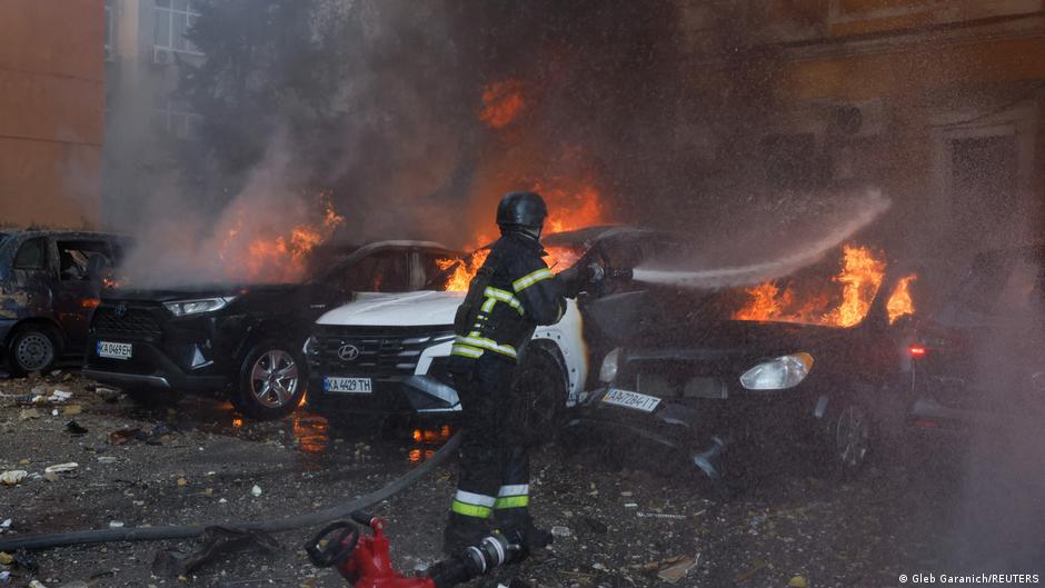 explosiones en Kiev