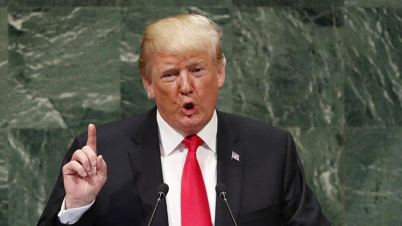 agenda de Trump en la ONU