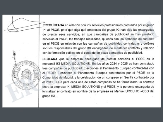 PSOE audios saunas