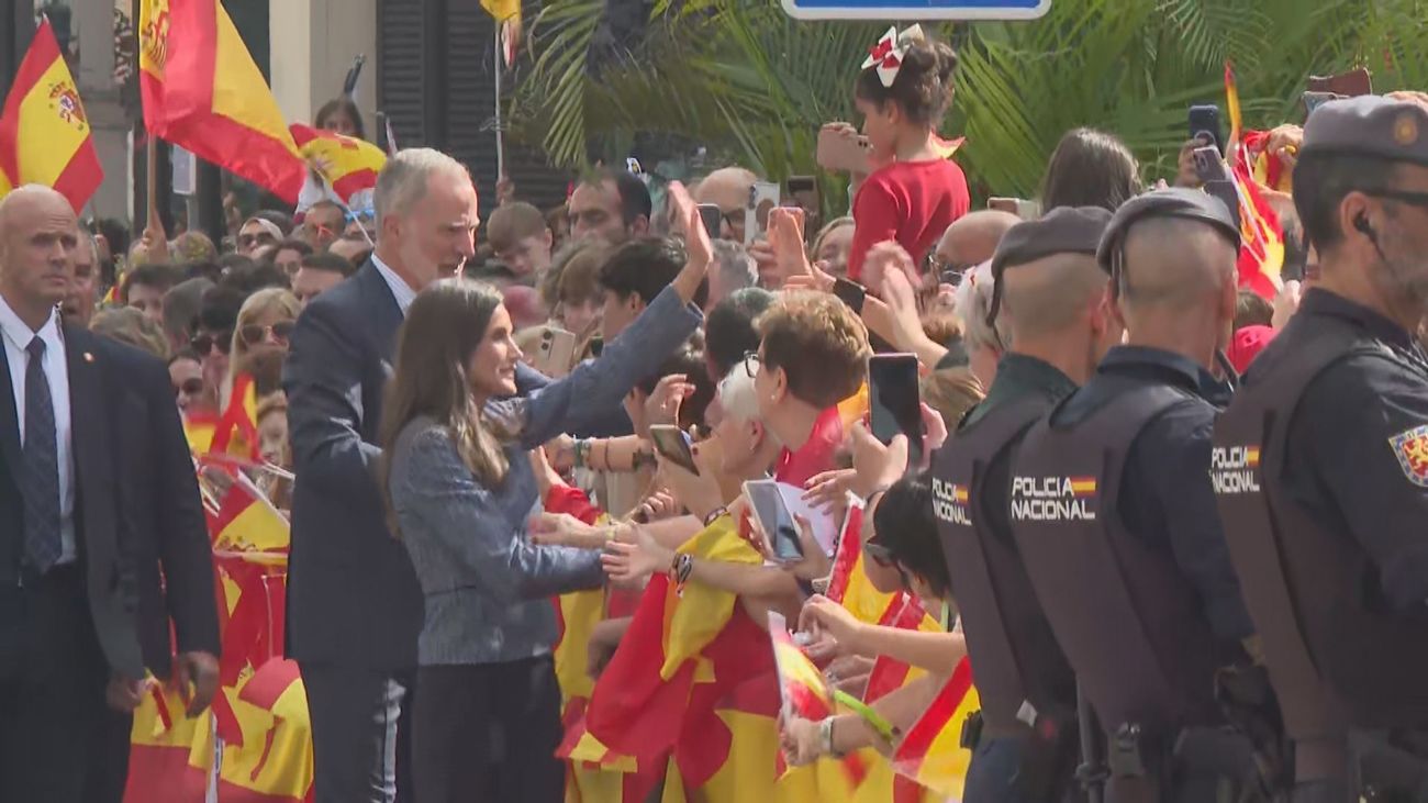 Los Reyes de España inician una histórica visita a Ceuta tras crisis migratoria