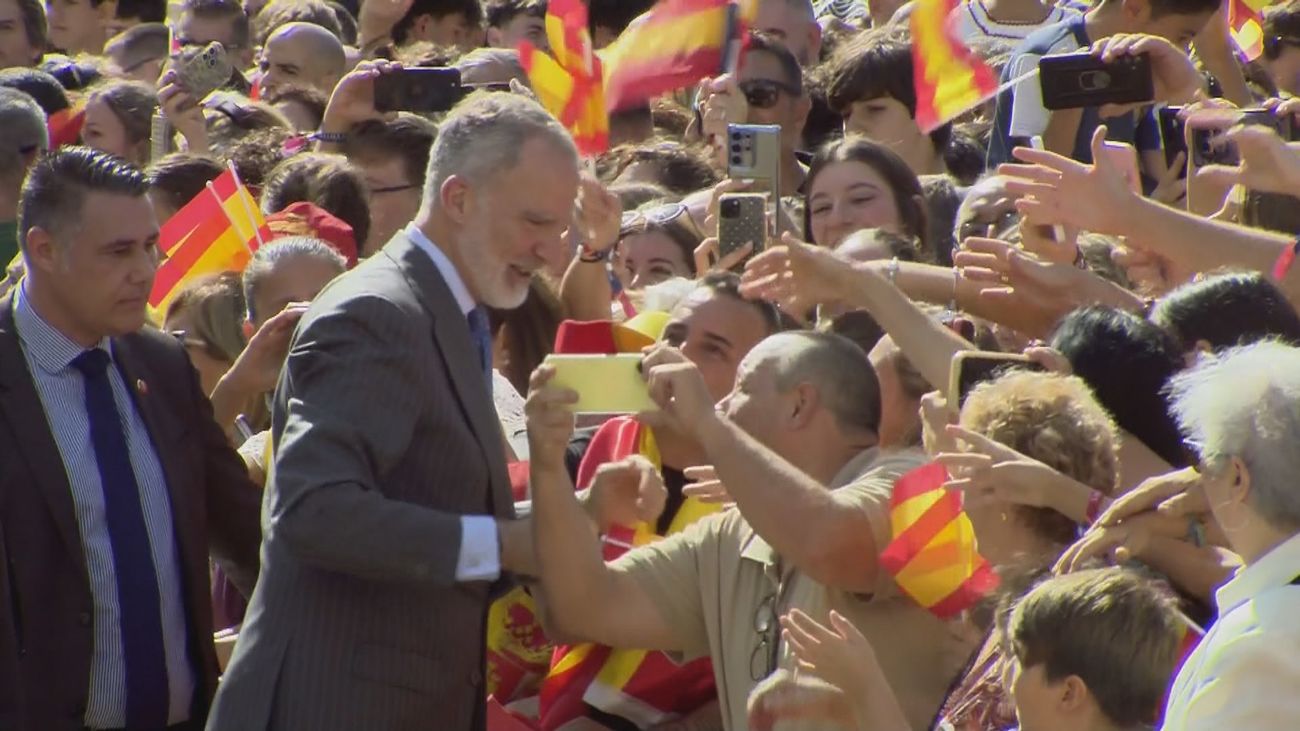 Reyes de España en Melilla