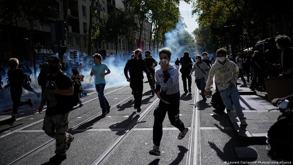 protestas estudiantiles Francia