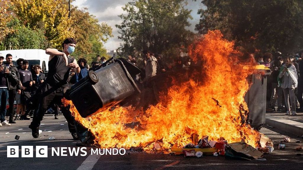 protestas estudiantiles Francia