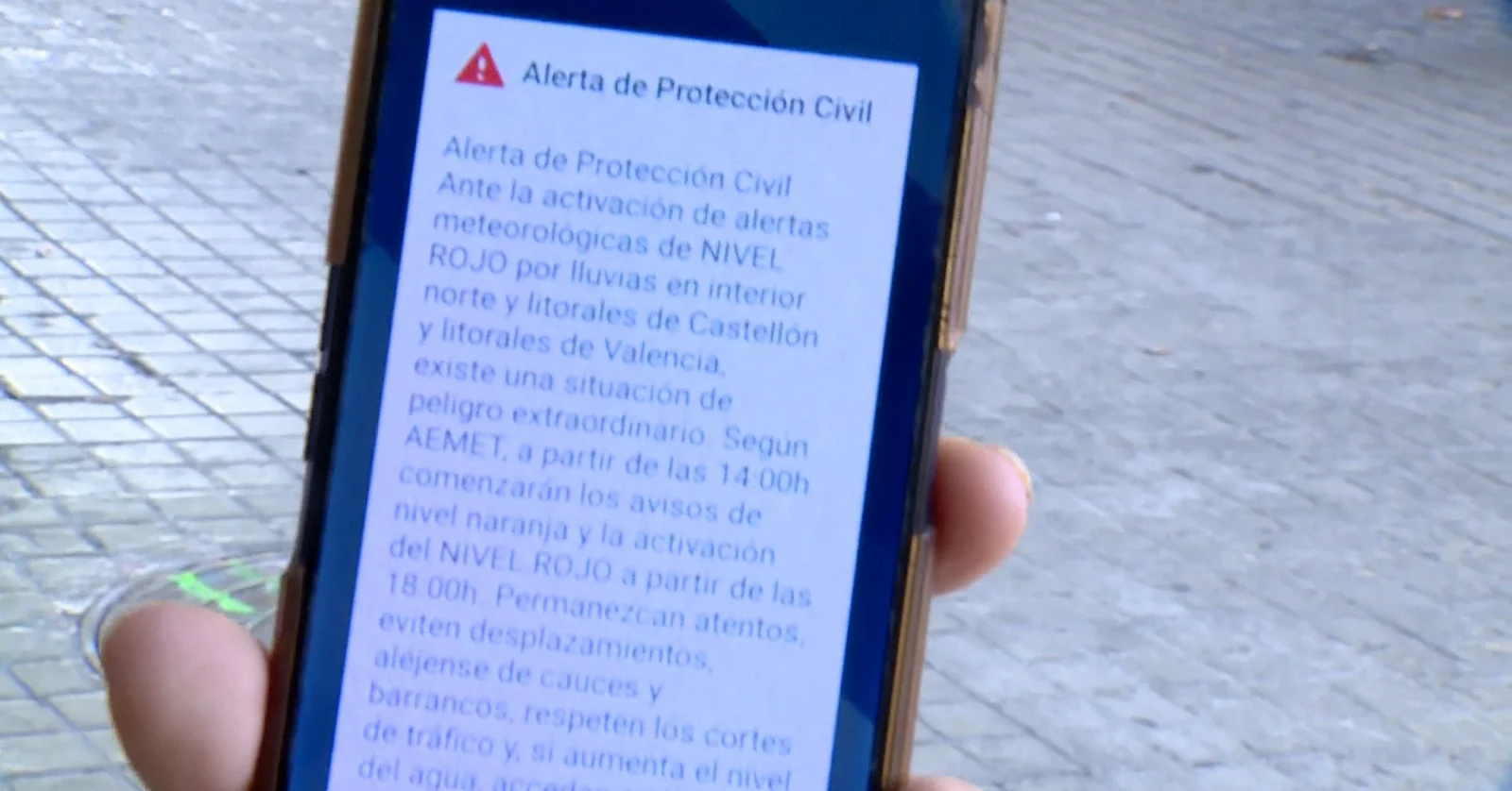 alerta roja Valencia