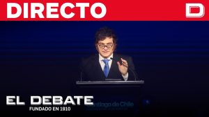 Javier Milei interviene en un desayuno
